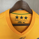 Camisa Cruzeiro de Goleiro 14/15 - Versão Retrô Amarela - MAJESTO BR