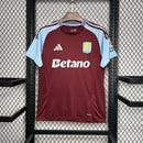 Camisa Aston Villa Home 24/25 - Vinho - MAJESTO BR