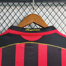 Camisa Retrô Milan I Home Adidas 2006/07 Masculino Manga Longa Vermelho e Preto - MAJESTO BR