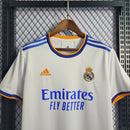 Camisa Retrô Real Madrid I Home 2021/22 Masculino Branco - MAJESTO BR