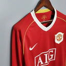 Camisa Retrô Manchester United Manga Longa Nike 2006/07 Masculino Vermelho - MAJESTO BR