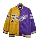 Jaqueta Los Angeles Lakers 23/24 Masculino - Azul e Dourado - MAJESTO BR