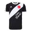 Camisa Vasco Home 24/25 Valeu Roberto - Preta e Branca - MAJESTO BR