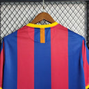 Camisa Barcelona Retrô I Home 2010/11 Torcedor Nike Masculino Vermelho e Azul - MAJESTO BR