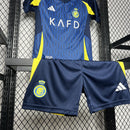 Conjunto Infantil Al Nassr Fora 24/25 - Azul - MAJESTO BR