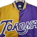 Jaqueta Los Angeles Lakers 23/24 Masculino - Azul e Dourado - MAJESTO BR