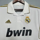 Camisa Retrô Real Madrid I Home Adidas 2011/12 Masculino Branco - MAJESTO BR