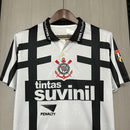 Camisa Corinthians III 1996 - Versão Retrô Branca Suvinil - MAJESTO BR