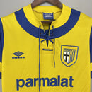 Camisa Retrô Parma I Champion 1993/95 Masculino Amarelo e Azul - MAJESTO BR