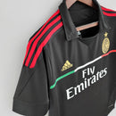 Camisa AC Milan Retrô Third III 2011/12 - Preto - MAJESTO BR