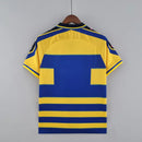 Camisa Retrô Parma I Champion 1999/00 Masculino Amarelo e Azul - MAJESTO BR
