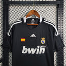 Camisa Retrô Real Madrid III Third Adidas 2008/09 Masculino Preto - MAJESTO BR