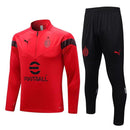 Conjunto de Treino Milan 2023 Vermelho - MAJESTO BR