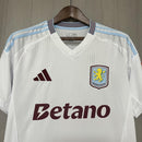 Camisa Aston Villa Away 24/25 - Branca - MAJESTO BR
