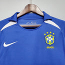 Camisa Retrô Brasil II Away Nike 2002/03 Masculino Azul - MAJESTO BR