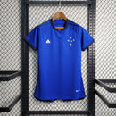 Camisa Cruzeiro Titular 23/24 - Versão Feminina Baby Look - MAJESTO BR
