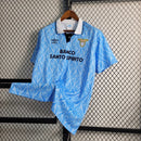 Camisa Retrô Lazio Umbro 1991/92 Masculino Branco e Azul - MAJESTO BR