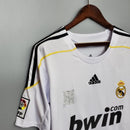 Camisa Retrô Real Madrid I Home Adidas 2009/10 Masculino Branco - MAJESTO BR