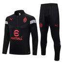 Conjunto de Treino Milan 2023 Preto - MAJESTO BR