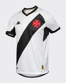 Camisa Vasco Home 23/24 - Branca e preta - MAJESTO BR