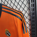 Camisa Real Madrid II Away 2013/14 Retrô (Manga longa) Laranja - MAJESTO BR