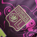 Camisa Retrô Lyon Adidas 2010/11 Masculino Rosa - MAJESTO BR