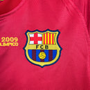 Camisa Retrô Barcelona I Home Nike 2008/09 UEFA Champions League Azul e Grená - MAJESTO BR