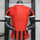 Camisa AC Milan I Home Puma Jogador 2024/25 Masculino Vermelho e Preto - MAJESTO BR