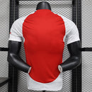 Camisa Arsenal I Home 2024/25 Jogador Adidas Masculina Vermelho e Branco - MAJESTO BR