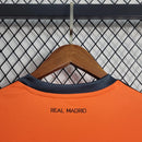 Camisa Real Madrid II Away 2013/14 Retrô (Manga longa) Laranja - MAJESTO BR