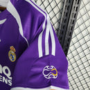 Camisa Real Madrid Away 2006/07 Adidas Retrô - Roxa - MAJESTO BR