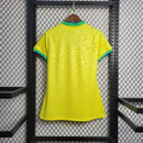 Camisa Brasil Home 2022 Feminina - Amarela - MAJESTO BR