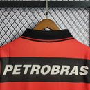 Camisa Retrô Flamengo I Home 1999/00 Masculina Vermelha e Preta - MAJESTO BR