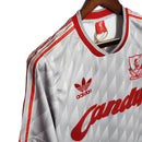 Camisa Liverpool Retrô 1989/1991 Cinza- Adidas - MAJESTO BR
