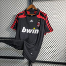 Camisa Retrô Milan III Adidas 2007/08 Masculino Preto - MAJESTO BR