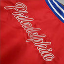 Jaqueta Philadelphia 76ers 23/24 Masculino - Vermelho - MAJESTO BR