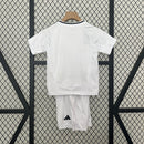 Conjunto Infantil Real Madrid I 24/25 - Branco - MAJESTO BR