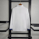 Camisa Retrô Real Madrid Manga Longa Adidas 2016/17 Masculino Branco - MAJESTO BR