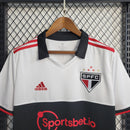 Camisa São Paulo Third 22/23 - Branca e Preta - MAJESTO BR