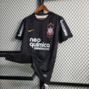 Camisa Corinthians Away 2010 - Versão Retrô Preta - MAJESTO BR