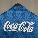 Camisa Cruzeiro Titular 93/94 - Versão Retrô Coca-Cola Azul - MAJESTO BR