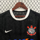 Camisa Corinthians Titular 12/13 - Versão Retrô Preta - MAJESTO BR