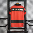 Camisa Retrô Flamengo I Home 1999/00 Masculina Vermelha e Preta - MAJESTO BR