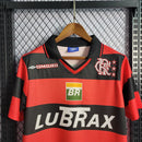 Camisa Retrô Flamengo I Home 1999/00 Masculina Vermelha e Preta - MAJESTO BR