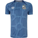 Camisa Santos Pré Jogo 24/25 - Azul - MAJESTO BR