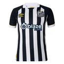 Camisa Santos Home 23/24 - Preta e Branca - MAJESTO BR