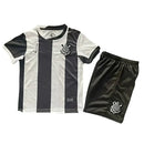 Conjunto Infantil Corinthians III 24/25 - Preto e Branco - MAJESTO BR