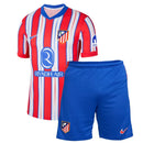 Conjunto Infantil Atlético de Madrid I 24/25 - Branco e Vermelho - MAJESTO BR
