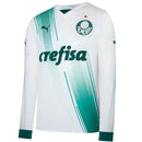 Camisa Palmeiras Away 23/24 Manga Longa - Branca - MAJESTO BR