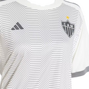Camisa Atlético Mineiro Fora 24/25 - Versão Feminina Baby Look Branca - MAJESTO BR